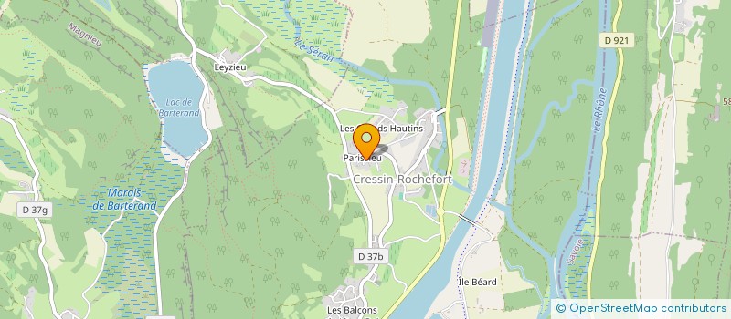 localisation de l'entreprise SCI ROCHEFORT MA  CRESSIN-ROCHEFORT