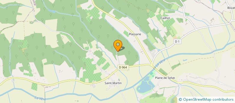 localisation de l'entreprise SCI ROCHEGUDE  CASTELNAU-DE-MONTMIRAL