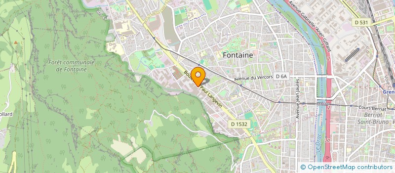 localisation de l'entreprise SCI ROCHEMAURE  FONTAINE