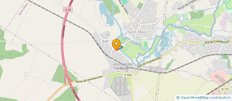 localisation de l'entreprise SCI ROCHEPALE à SAINT-MAUR