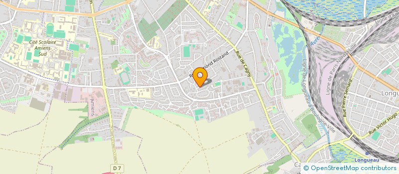 localisation de l'entreprise SCI ROCHER à AMIENS