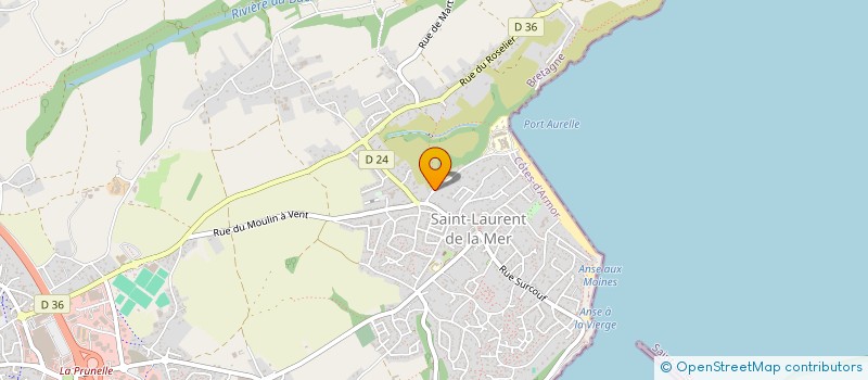 localisation de l'entreprise SCI ROCHER DE MARTIN  PLERIN