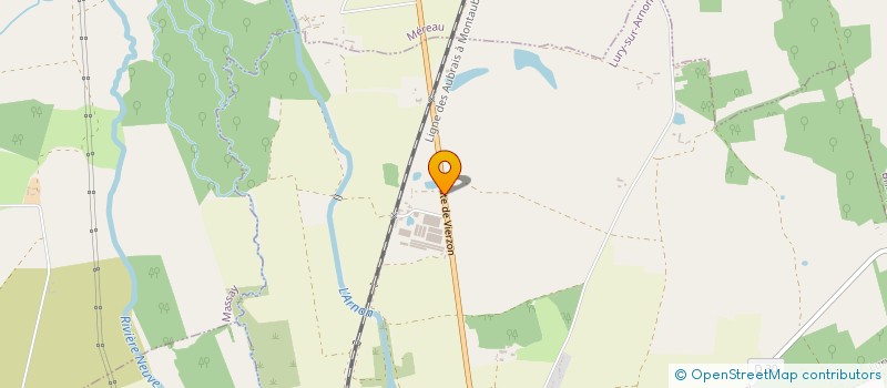 localisation de l'entreprise SCI ROCHER DU CERF  LURY-SUR-ARNON