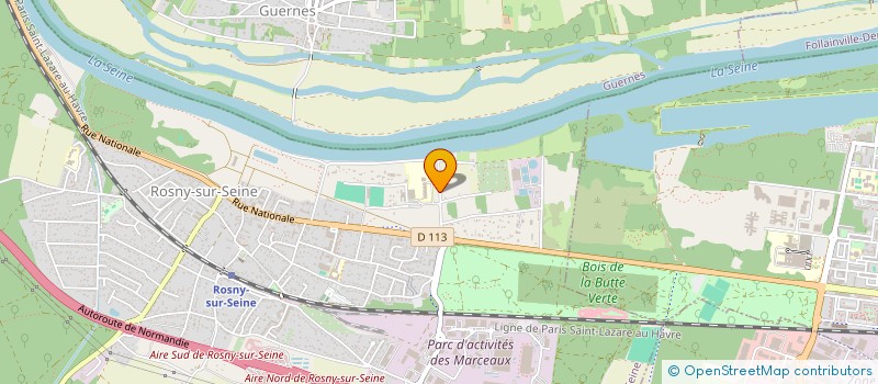 localisation de l'entreprise SCI ROCHER INVEST  ROSNY-SUR-SEINE