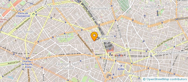 localisation de l'entreprise SCI ROCHER PARTNERS  PARIS