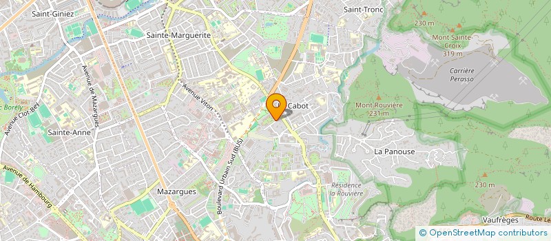 localisation de l'entreprise SCI ROCHES D'OR à MARSEILLE