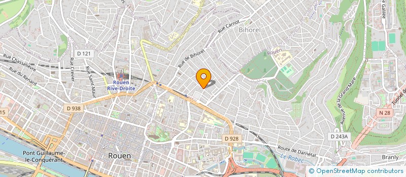 localisation de l'entreprise SCI ROCHETTE à ROUEN