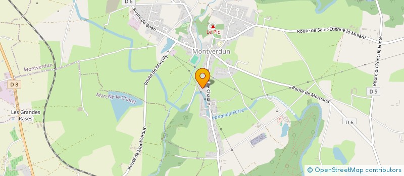 localisation de l'entreprise SCI ROCHETTE MARENGO  MONTVERDUN