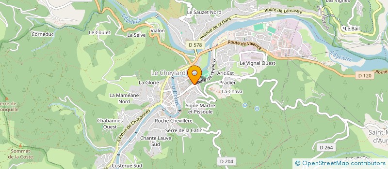 localisation de l'entreprise SCI ROCHMOND  SAINT-MICHEL-D'AURANCE