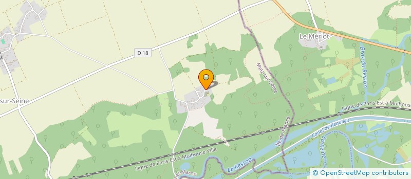 localisation de l'entreprise SCI ROCIMELLI  MELZ-SUR-SEINE