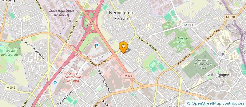 localisation de l'entreprise SCI ROCK SOLID  NEUVILLE-EN-FERRAIN