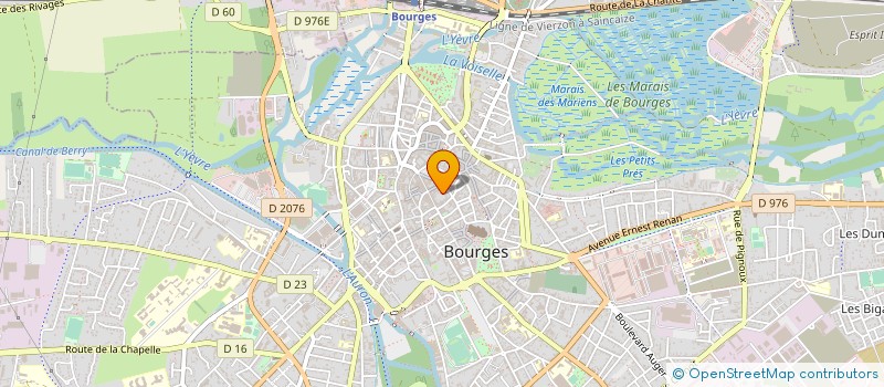 localisation de l'entreprise SCI ROCK WILL  BOURGES