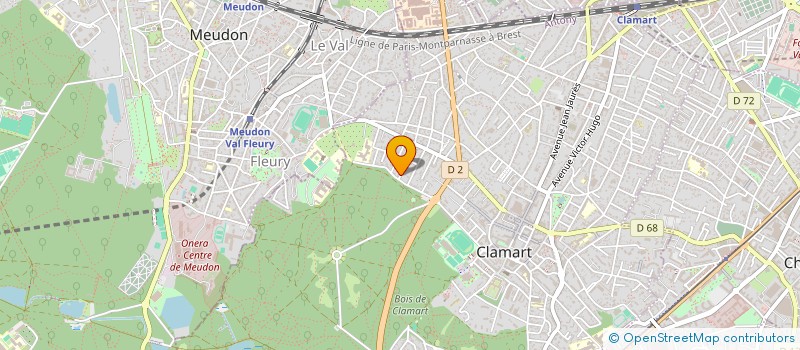 localisation de l'entreprise SCI ROCKET à CLAMART