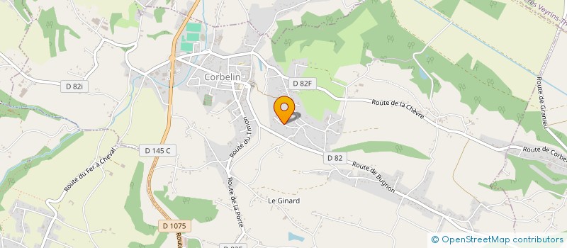 localisation de l'entreprise SCI ROCKFARMERS  CORBELIN