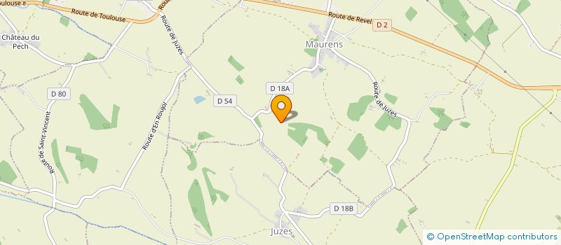 localisation de l'entreprise SCI ROCLENE  SAINT-JULIA