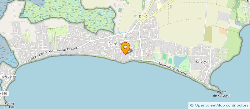 localisation de l'entreprise SCI ROCMELEN  DAMGAN