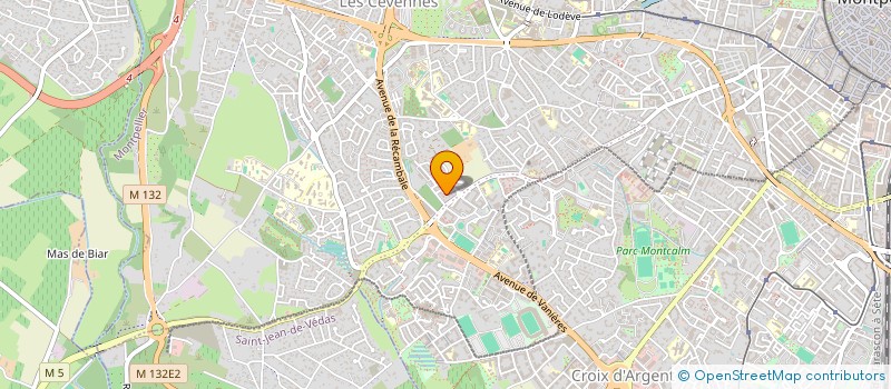localisation de l'entreprise SCI ROCO à MONTPELLIER