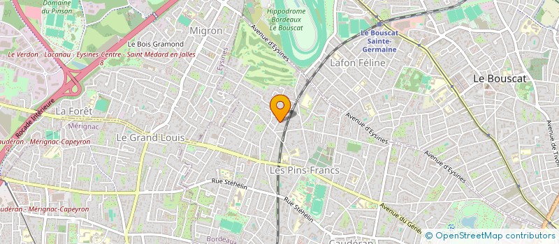 localisation de l'entreprise SCI ROCOTO  LE HAILLAN