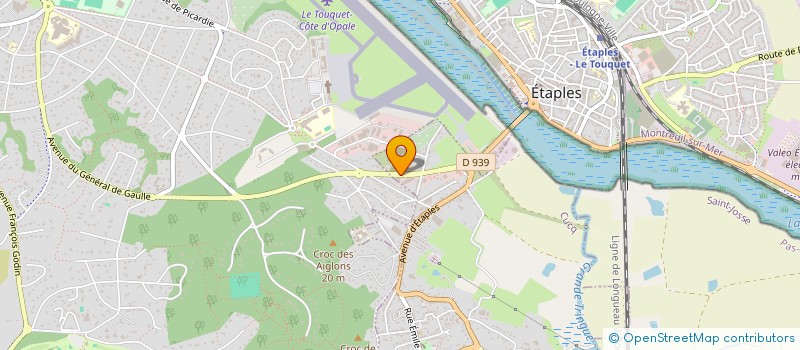 localisation de l'entreprise SCI ROCQUEMONT  CUCQ