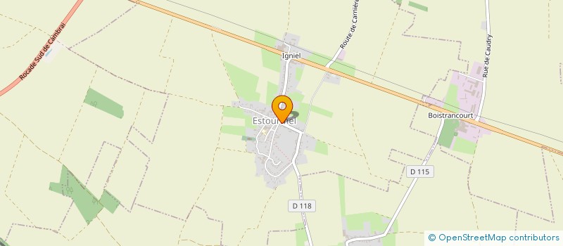 localisation de l'entreprise SCI ROD à ESTOURMEL
