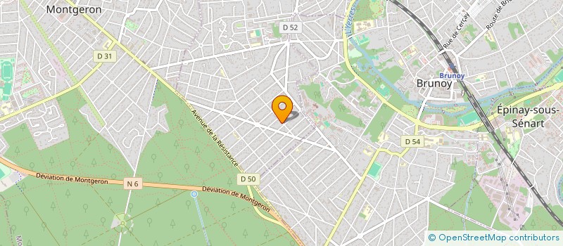 localisation de l'entreprise SCI RODA  YERRES