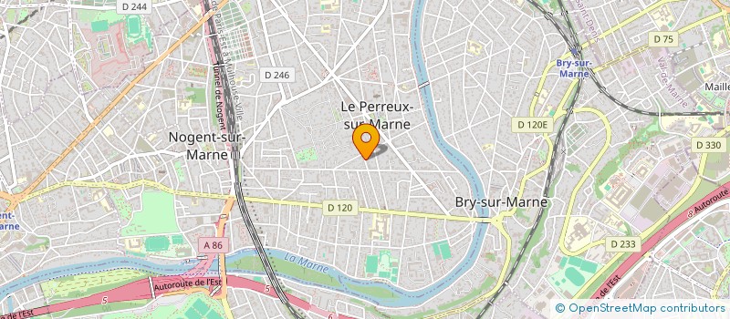localisation de l'entreprise SCI RODALIX  LE PERREUX-SUR-MARNE