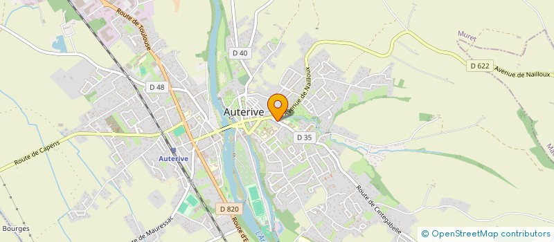 localisation de l'entreprise SCI RODATHY  AUTERIVE