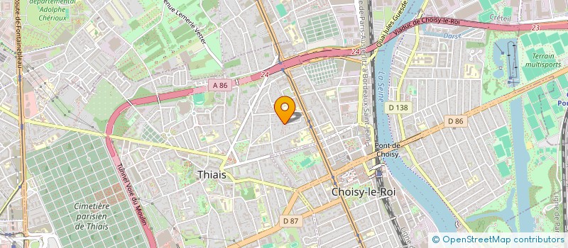 localisation de l'entreprise SCI RODDA à THIAIS