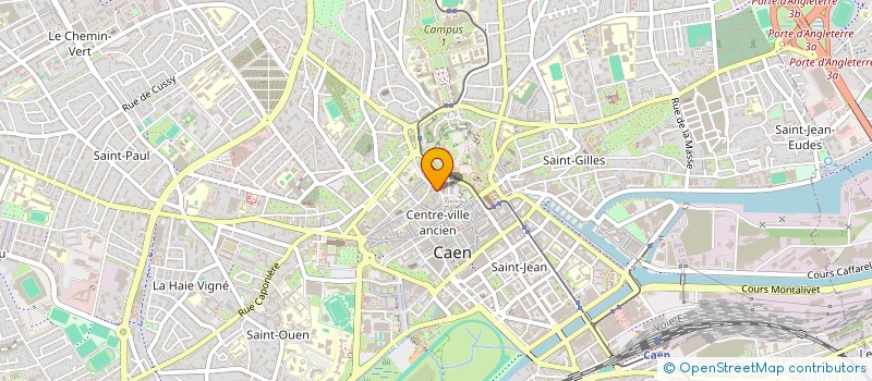 localisation de l'entreprise SCI RODELLE à CAEN