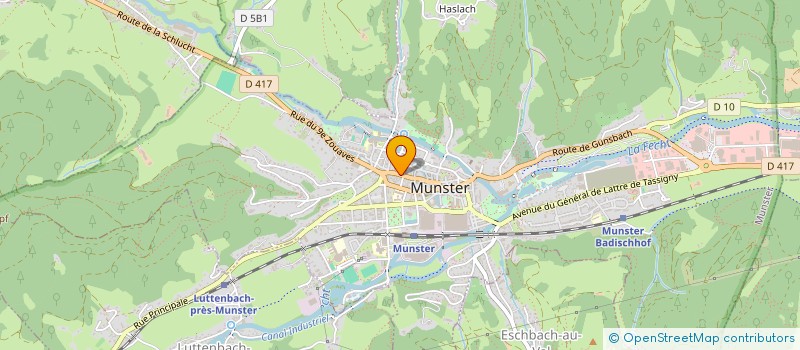 localisation de l'entreprise SCI RODEN  MUNSTER