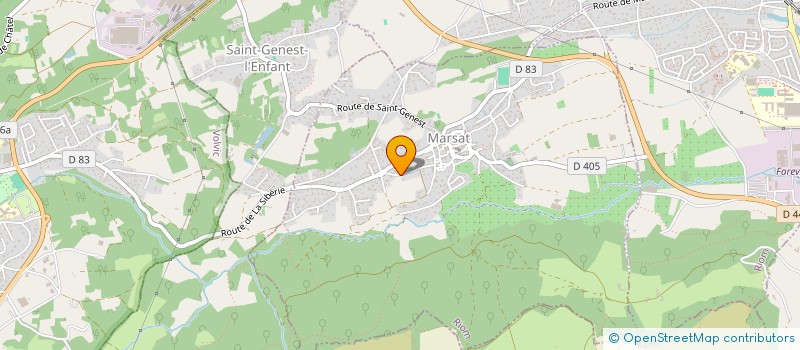 localisation de l'entreprise SCI RODEO  MARSAT