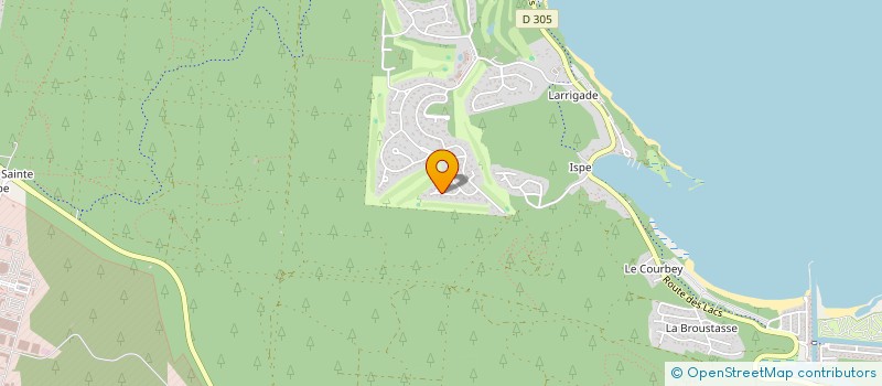 localisation de l'entreprise SCI RODEO DRIVE  BISCARROSSE