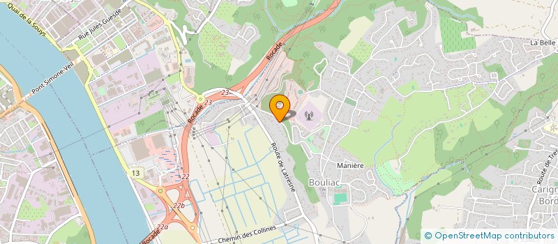 localisation de l'entreprise SCI RODESSE  FLOIRAC