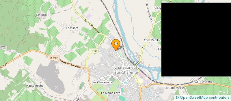 localisation de l'entreprise SCI RODIER à GRAVES-SAINT-AMANT