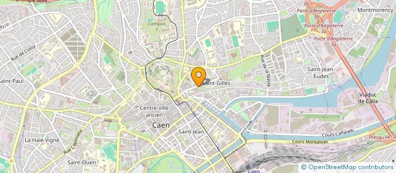 localisation de l'entreprise SCI RODIER à CAEN