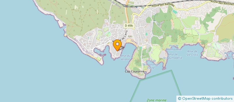 localisation de l'entreprise SCI RODILLAT N 3  MARTIGUES