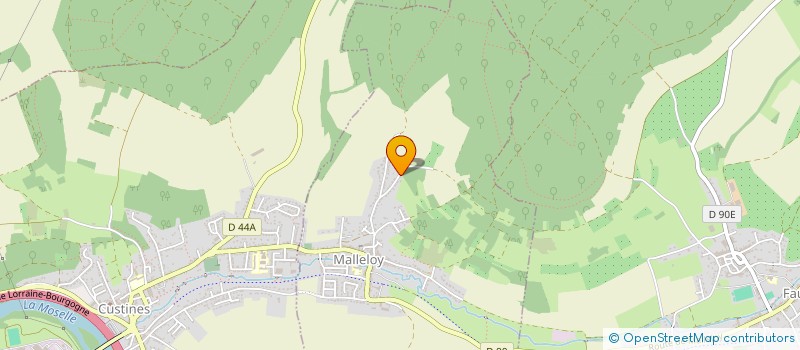 localisation de l'entreprise SCI RODIMMO  MALLELOY