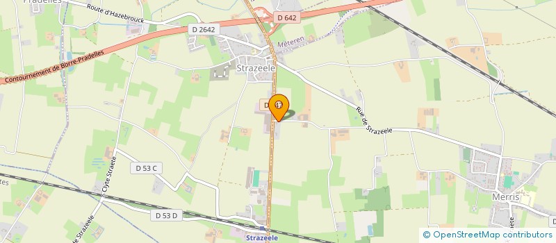 localisation de l'entreprise SCI RODIN  MERRIS