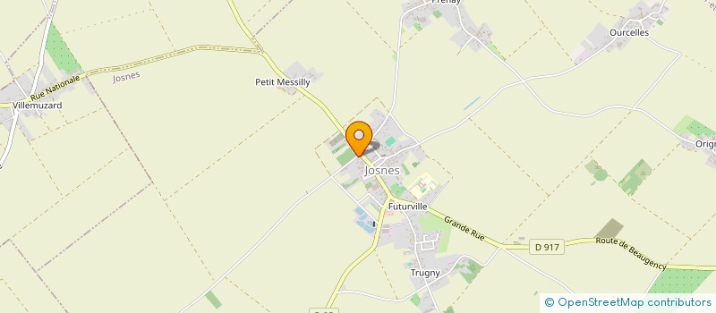 localisation de l'entreprise SCI RODIN  JOSNES