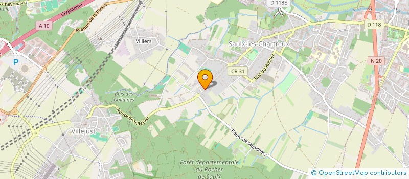 localisation de l'entreprise SCI RODRI  SAULX-LES-CHARTREUX