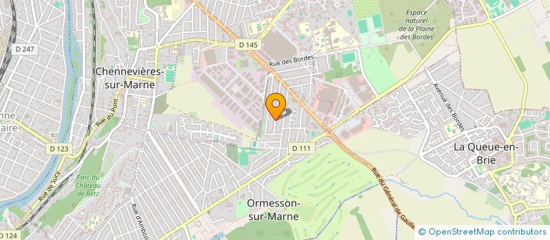 localisation de l'entreprise SCI RODRIGUES  ORMESSON-SUR-MARNE