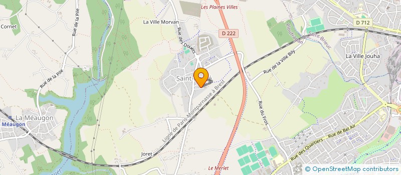 localisation de l'entreprise SCI RODRIGUES-GERON  PLOUFRAGAN