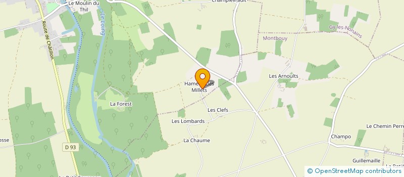 localisation de l'entreprise SCI RODRIGUEZ à MONTCRESSON