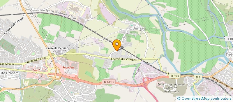 localisation de l'entreprise SCI RODRIGUEZ  BERRIAC