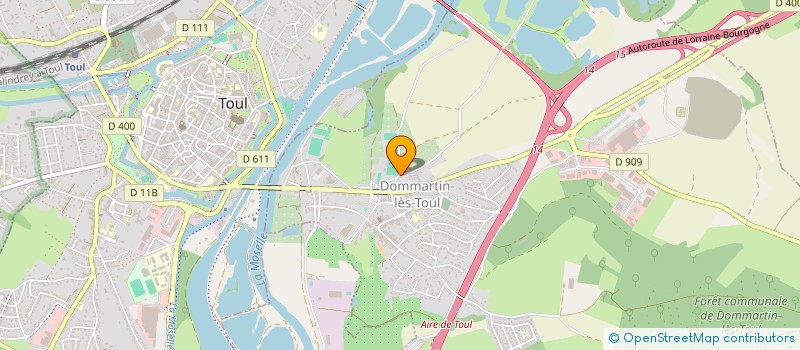 localisation de l'entreprise SCI RODRIGUEZ IMMOBILIERE à ANDILLY