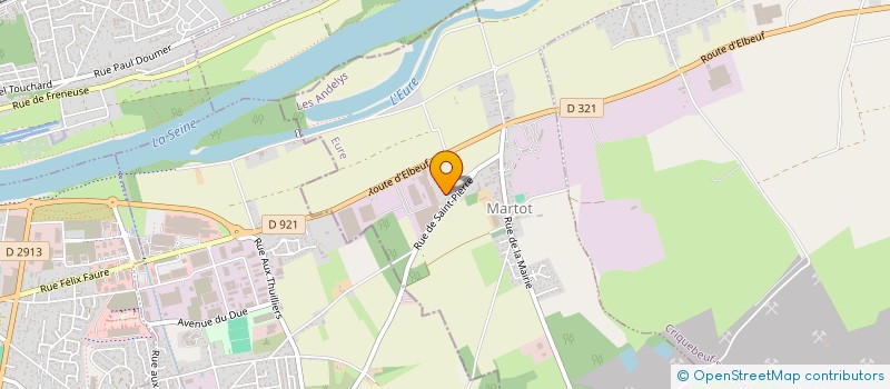 localisation de l'entreprise SCI RODZINA NGL  MARTOT