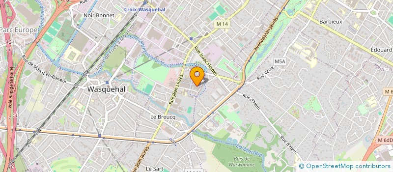 localisation de l'entreprise SCI ROEKENS MAKHLOUFI à VILLENEUVE-D'ASCQ