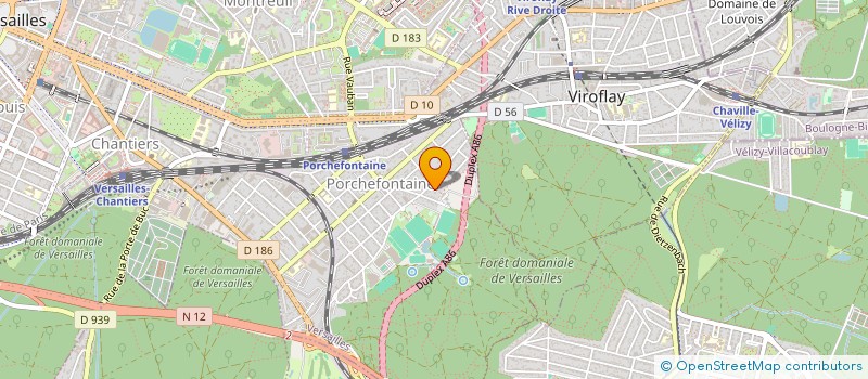localisation de l'entreprise SCI ROESCH à VERSAILLES