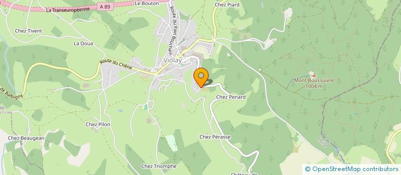 localisation de l'entreprise SCI ROFFE  VIOLAY