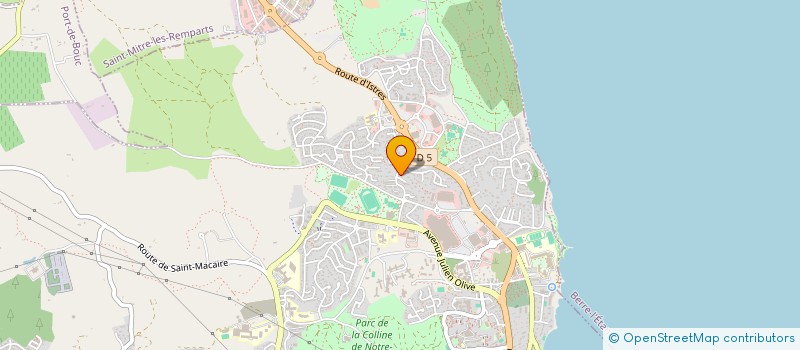 localisation de l'entreprise SCI ROFI  MARTIGUES